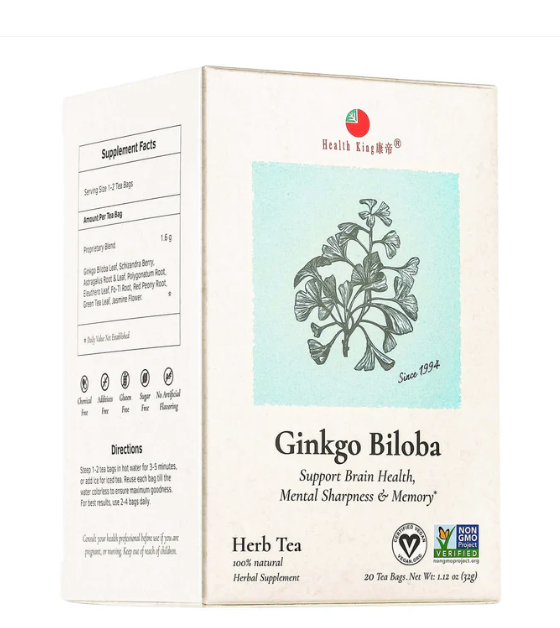HEALTH KING Ginkgo Biloba 20 BAG
