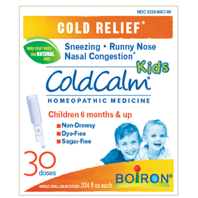 BOIRON Kids ColdCalm Single Unit Dose 30 DOS