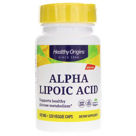 HEALTHY ORIGINS Alpha Lipoic Acid 100mg 120 CAP