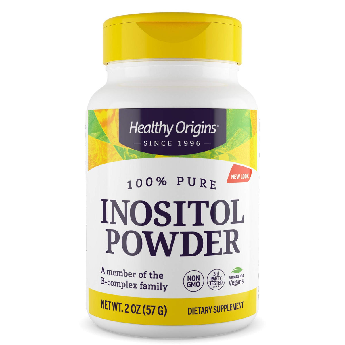 HEALTHY ORIGINS Inositol Powder 2 OZ