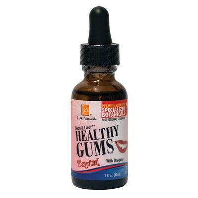 L A NATURALS Clear & Clean Healthy Gums 1 OZ
