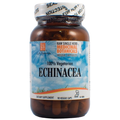 L A NATURALS Echinacea Raw Herb 90 VGC