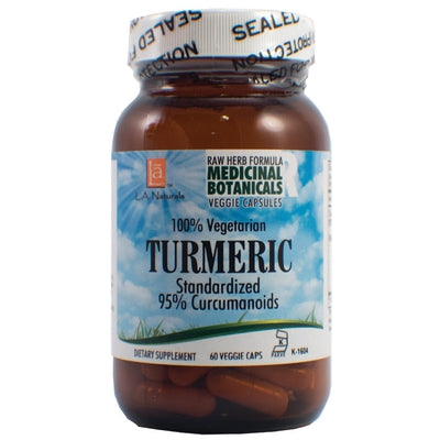 L A NATURALS Turmeric Raw Formula 60 VGC