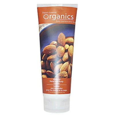 DESERT ESSENCE Almond Hand & Body Lotion 8 OZ