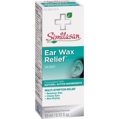 SIMILASAN Ear Wax Relief Drops 10ml .33 OZ