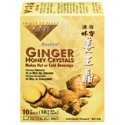 PRINCE OF PEACE Ginger Honey Crystals 10 BAG