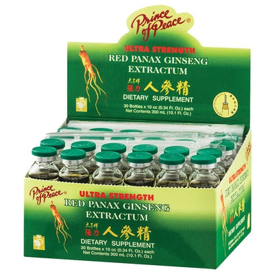 PRINCE OF PEACE Red Panax Ginseng Counter Dis 30 PC