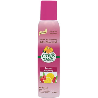 CITRUS MAGIC Lemon Raspberry Air Freshener 3 OZ