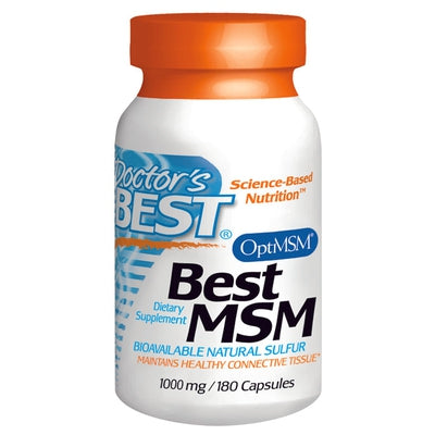 DOCTORS BEST MSM 1000mg 180 CAP