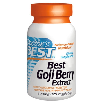 DOCTORS BEST Goji Berry Extract 120 VGC