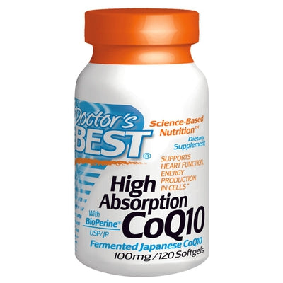 DOCTORS BEST High Absorption CoQ10 100mg 120 SFG
