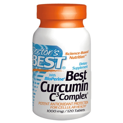 DOCTORS BEST Curcumin C3 Complex 1000mg 120 TAB