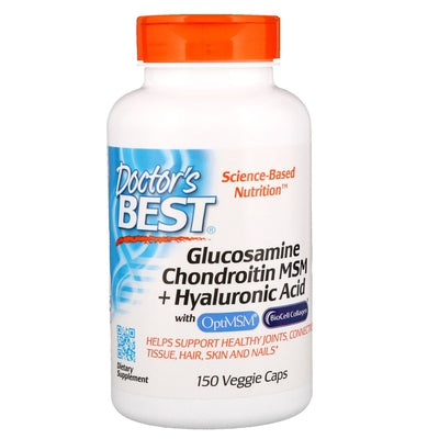 DOCTORS BEST Glucos Chond MSM + Hyaluronic Acid 150 CAP