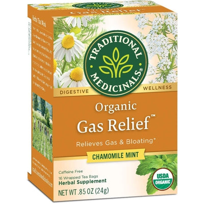 TRADITIONAL MEDICINALS Gas Relief Tea 16 BAGS