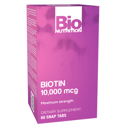 BIO NUTRITION Biotin 10,000mcg 60 TAB