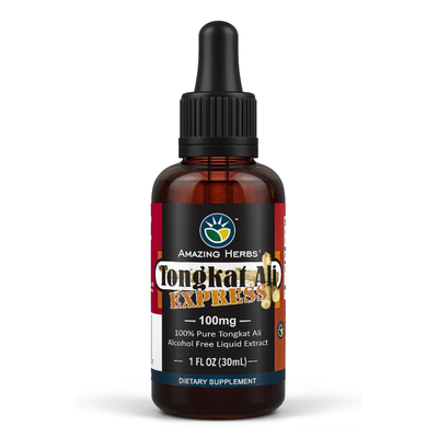AMAZING HERBS Tongkat Ali Express Lq 1 OZ