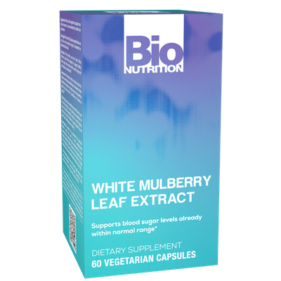 BIO NUTRITION White Mulberry Leaf Capsules 60 VGC