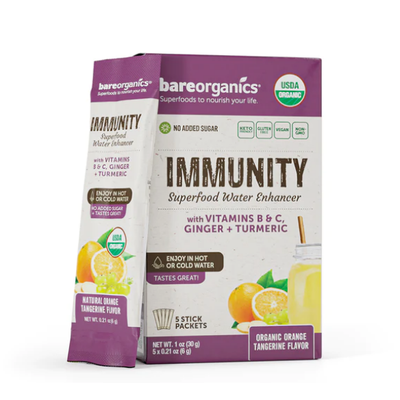 BARE ORGANICS: Immunity Blend Water Enhancer 5 PKT