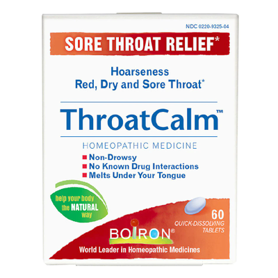 BOIRON ThroatCalm 60 TAB