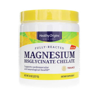 HEALTHY ORIGINS Magnesium Bisglycinate Chelate 8 OZ