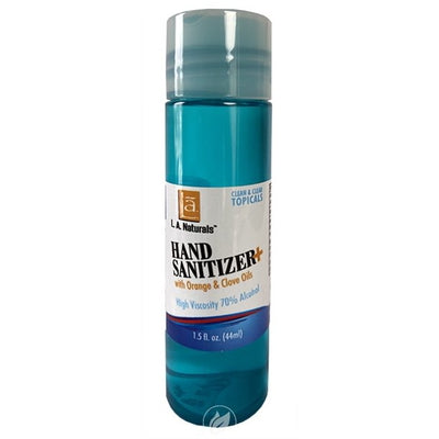 L A NATURALS Hand Sanitizer, Orange Clove 1.5 OZ