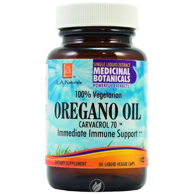 L A NATURALS Oregano Oil Veggie Cap 60 VGC