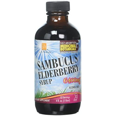L A NATURALS Sambucus Syrup 4 OZ