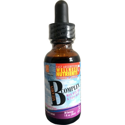 L A NATURALS Vitamin B Complex Drops 1 OZ