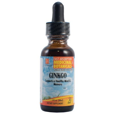 L A NATURALS Ginkgo WildCrafted 1 OZ