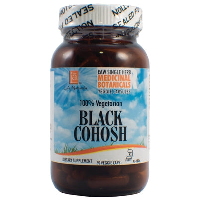 L A NATURALS Black Cohosh Raw Herb 90 VGC