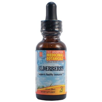 L A NATURALS Elderberry Organic 1 OZ