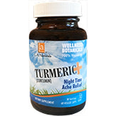 L A NATURALS Turmeric+ PM Ache Control 60 VGC