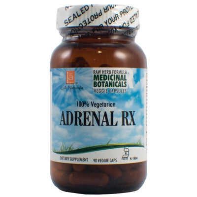 L A NATURALS Adrenal RX Raw Formula 90 VGC
