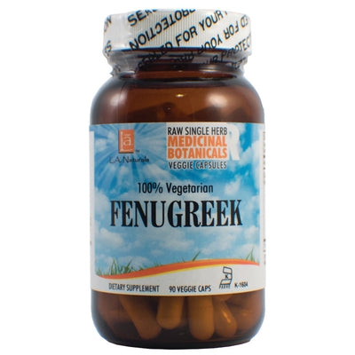 L A NATURALS Fenugreek Raw Herb 90 VGC
