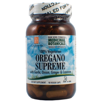 L A NATURALS Oregano Supreme Raw Formula 90 VGC