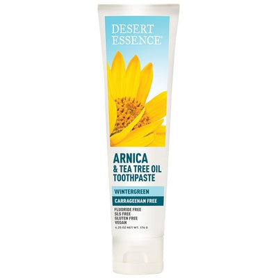 DESERT ESSENCE Tea Tree Arnica Toothpaste 6.25 OZ