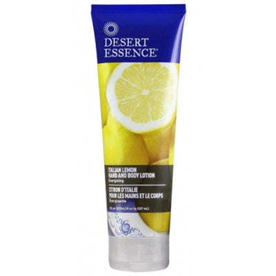 DESERT ESSENCE Italian Lemon Hand &amp; Body Lotion 8 OZ