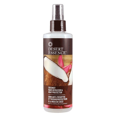 DESERT ESSENCE Coconut Defrizzer &amp; Heat Protect 8.5 OZ