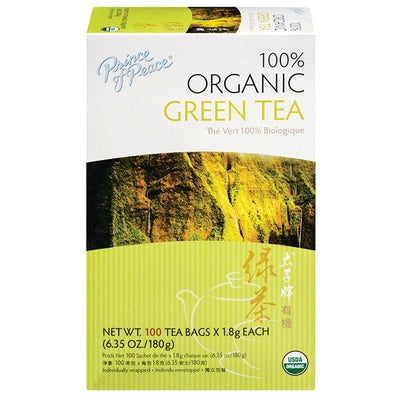 PRINCE OF PEACE  Organic Green Tea 100 BAG