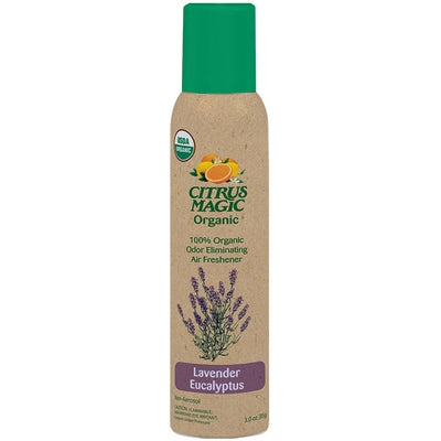 CITRUS MAGIC Organic Lavender Air Freshener 3 OZ