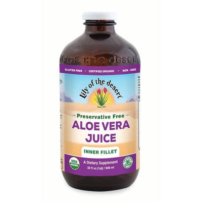 LILY OF THE DESERT Aloe Vera Juice Preservative Free 32 OZ
