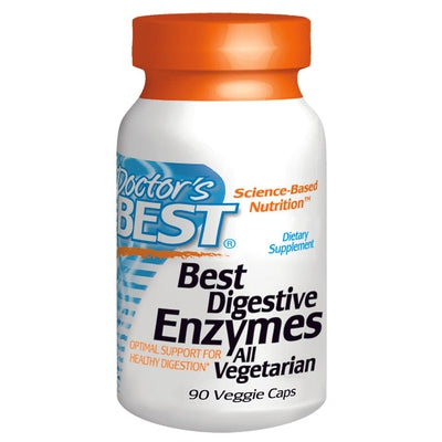 DOCTORS BEST Digestive Enzymes 90 VGC