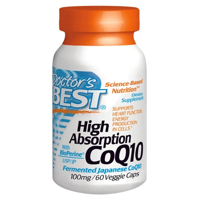 DOCTORS BEST High Absorption CoQ10 60 VGC