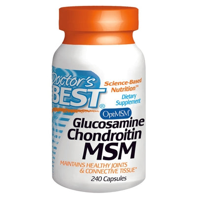 DOCTORS BEST Glucosamine-Chondroitin-MSM 240 CAP
