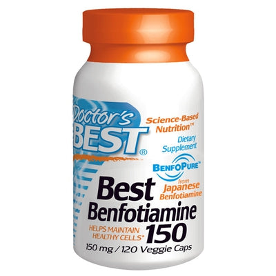 DOCTORS BEST Benfotiamine 150mg 120 VGC