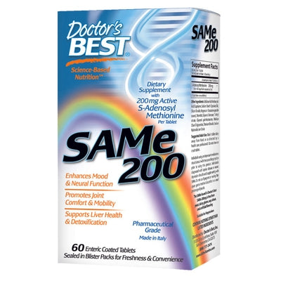 DOCTORS BEST SAMe 200mg 60 TAB