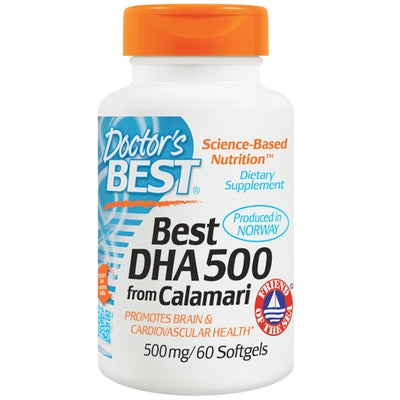 DOCTORS BEST DHA 500 from Calamari 180 SFG