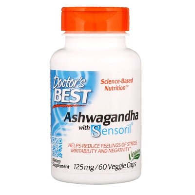 DOCTORS BEST Ashwagandha 60 VGC