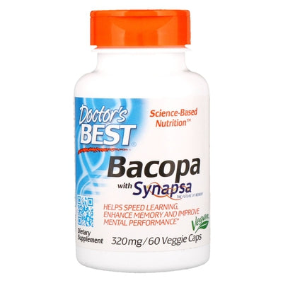 DOCTORS BEST Bacopa 320 mg 60 VGC
