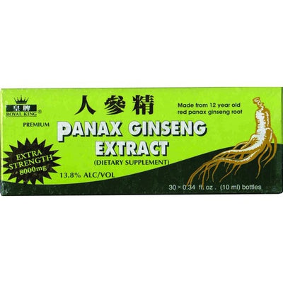 GINSENG PRODUCTS Panax Ginseng Alcohol Free 10 VIAL
